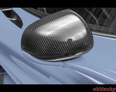 DMC Carbon Fiber Side Mirror Housings for McLaren Artura 2022-2025, Pre-Peg Design - 19266-PC