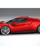 DMC Carbon Fiber Front Bumper for Ferrari 296 GTB 2021-2025 with Forged Carbon Trims                                     - 19397-ABS-FCT - Image 2