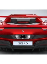 DMC Carbon Fiber Rear Diffuser Forged Carbon for Ferrari 296 GTB 2021-2025                                     - 19407-FC - Image 2