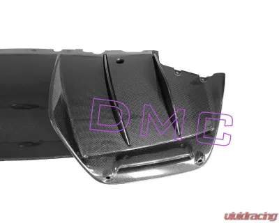 DMC Carbon Fiber Rear Diffuser Forged Carbon for Ferrari 296 GTB 2021-2025 - 19407-FC