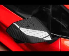 DMC Carbon Fiber Side Mirrors Forged Carbon for Lamborghini Revuelto Coupe/Roadster 2024-2025