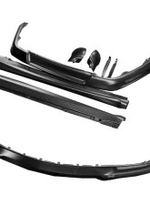 DMC Carbon Fiber Front Lip for Porsche 997 Turbo S 2010-2013, Visible Carbon Finish                                     - 19510-VC - Image 4