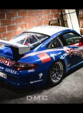 DMC Carbon Fiber Base Spoiler for Porsche 997 GT3 RSR 2007-2009 Regular Body 19519-RB                                     - 19519-RB - Image 4