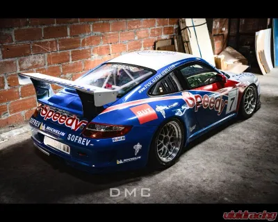 DMC Carbon Fiber Base Spoiler for Porsche 997 GT3 RSR 2007-2009 Regular Body 19519-RB - 19519-RB