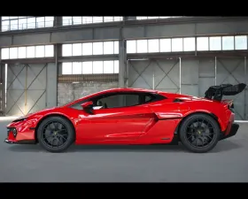 DMC Carbon Fiber Side Skirts for Lamborghini Temerario 2025, Forged Carbon, 19561-FC