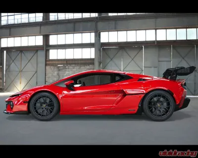 DMC Carbon Fiber Side Skirts for Lamborghini Temerario 2025, Forged Carbon, 19561-FC - 19561-FC