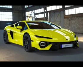 DMC Carbon Fiber Front Lip Sportivo Forged for Lamborghini Temerario 2025
