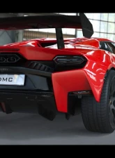 DMC Carbon Fiber Rear Diffuser for Lamborghini Temerario 2025 - Forged Carbon Finish                                     - 19573-FC - Image 2