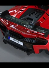 DMC Carbon Fiber Rear Diffuser for Lamborghini Temerario 2025 - Forged Carbon Finish                                     - 19573-FC - Image 3