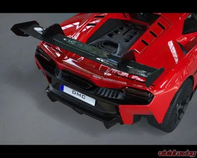 DMC Carbon Fiber Rear Diffuser for Lamborghini Temerario 2025 - Forged Carbon Finish - 19573-FC