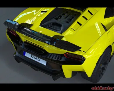 DMC Carbon Fiber Rear Diffuser for Lamborghini Temerario 2025 - Sportivo Prepreg Carbon - 19577-PC