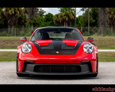DMC Carbon Fiber Front Bumper Grill for Porsche 992 GT3 RS 2022-2025, Forged Carbon Fiber - 19641-FCF
