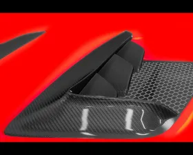 DMC Carbon Fiber Front Hood Bonnet Inserts Forged Carbon Fiber for Porsche 992 GT3 RS 2022-2025