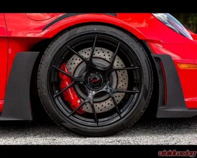 DMC Carbon Fiber Side Skirt & Flaps for Porsche 992 GT3 RS 2022-2025 Prepreg Material - 19680-PCF