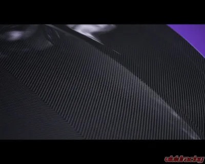 DMC Carbon Fiber Front Hood "GT3 Weissach" Pre-Peg for Porsche Taycan 2020-2025 - 19757-PC
