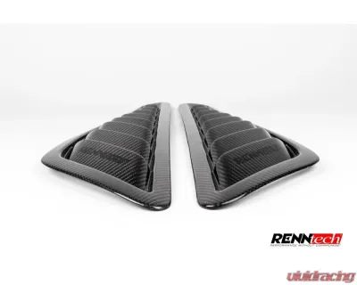 RENNtech Carbon Fiber Fender Extractors Mercedes-Benz 190 AMG GT R Pro 2017+ - 88.190.12.60