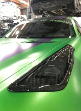 RENNtech Carbon Fiber Fender Extractors Mercedes-Benz 190 AMG GT R Pro 2017+                                     - 88.190.12.60 - Image 6