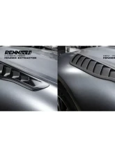 RENNtech Carbon Fiber Fender Extractors Mercedes-Benz 190 AMG GT R Pro 2017+                                     - 88.190.12.60 - Image 8
