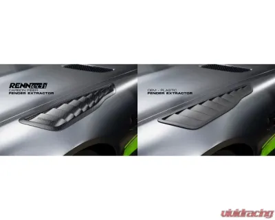 RENNtech Carbon Fiber Fender Extractors Mercedes-Benz 190 AMG GT R Pro 2017+ - 88.190.12.60
