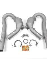 RennTech Downpipes w/ 200 Cell Sport Catalytic Converter Mercedes-Benz AMG GT Black Series 4.0L V8 BiTurbo                                     - 49.178.0378 - Image 6