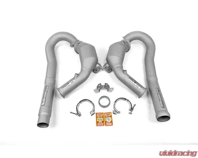 RennTech Downpipes w/ 200 Cell Sport Catalytic Converter Mercedes-Benz AMG GT Black Series 4.0L V8 BiTurbo - 49.178.0378