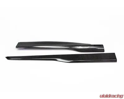 RennTech Carbon Fiber Gloss Finish Side Skirts Mercedes-Benz 190 AMG GT R | Pro 2018+ - 88.190.AMG.GTR.RPSS