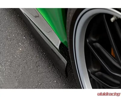 RennTech Carbon Fiber Gloss Finish Side Skirts Mercedes-Benz 190 AMG GT R | Pro 2018+ - 88.190.AMG.GTR.RPSS