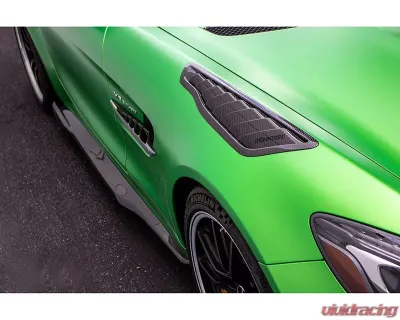 RennTech Carbon Fiber Gloss Finish Side Skirts Mercedes-Benz 190 AMG GT R | Pro 2018+ - 88.190.AMG.GTR.RPSS