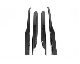 RennTech Carbon Fiber Gloss Finish Side Skirts Mercedes-Benz 190 AMG GT R | Pro 2018+