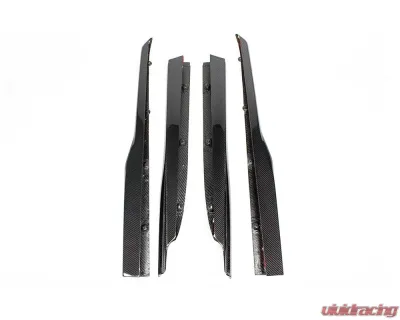 RennTech Carbon Fiber Gloss Finish Side Skirts Mercedes-Benz 190 AMG GT R | Pro 2018+ - 88.190.AMG.GTR.RPSS