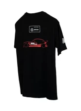 RennTech Black T-Shirt Motorsports                                     - Shirt.RT-MS.Black - Image 4