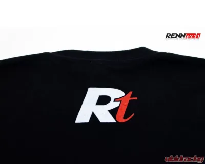 RennTech Black T-Shirt AMG Customer Logo Medium - Shirt.Rt.Shop.M