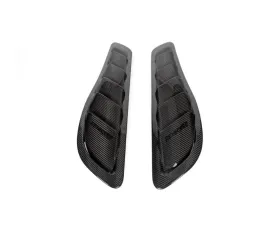 RENNtech Carbon Fiber Fender Extractor Inserts Mercedes-Benz AMG GT Black Series 2021-2023