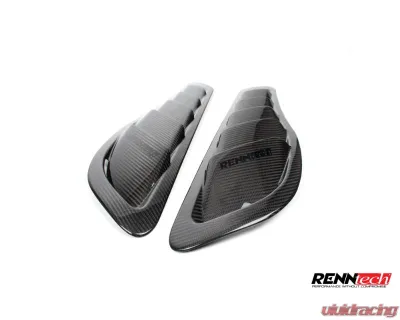 RENNtech Carbon Fiber Fender Extractor Inserts Mercedes-Benz AMG GT Black Series 2021-2023 - 88.190.12.65