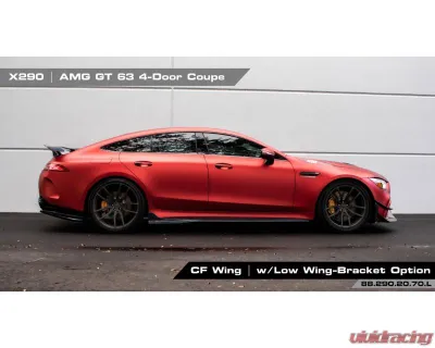 RENNtech Rear Wing Carbon Fiber Mercedes X290 AMG GT 4-Door Coupe 2019-2025 - 88.290.20.70L