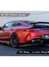 RENNtech Rear Wing Carbon Fiber Mercedes X290 AMG GT 4-Door Coupe 2019-2025                                     - 88.290.20.70L - Image 13