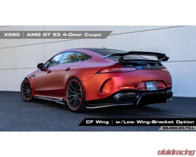 RENNtech Rear Wing Carbon Fiber Mercedes X290 AMG GT 4-Door Coupe 2019-2025 - 88.290.20.70L