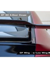 RENNtech Rear Wing Carbon Fiber Mercedes X290 AMG GT 4-Door Coupe 2019-2025                                     - 88.290.20.70L - Image 14