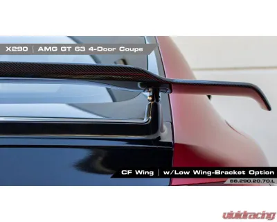 RENNtech Rear Wing Carbon Fiber Mercedes X290 AMG GT 4-Door Coupe 2019-2025 - 88.290.20.70L