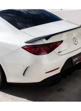 RennTech Gloss Finish Carbon Fiber Rear Decklid Spoiler Mercedes-Benz C257 | CLS Coupe 2019+                                     - 88.257.20.70 - Image 5