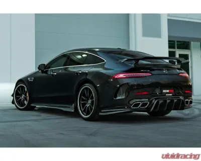 RennTech Carbon Fiber 4 Door Coupe Side Skirt Gloss Finish Mercedes-Benz AMG GT63 x290 2019+ - 88.290.05.20