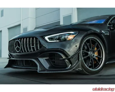 RennTech Carbon Fiber 4 Door Coupe Canards Gloss Finish Mercedes-Benz AMG GT63 x290 2019+ - 88.290.10.38