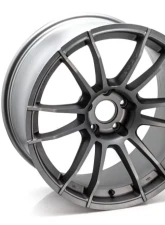 GramLights 57XR Wheel 18x10.5 5x114.3 22mm Matte Graphite                                     - WGJRAC22EMF - Image 2