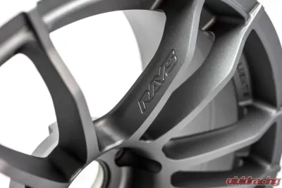GramLights 57XR Wheel 18x10.5 5x114.3 22mm Matte Graphite - WGJRAC22EMF