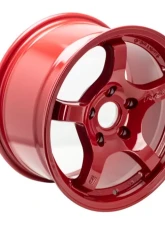 GramLights 57CR Wheel 15x8 5x114.3 35mm Milano Red                                     - WGCRE35EMRP - Image 2