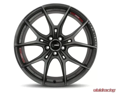 GramLights 57FXZ Overseas Wheel 19x9.5 5x112 25mm Matte Graphite Machining - WGFZ425MMG