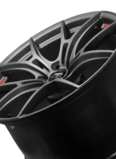 GramLights 57FXZ Overseas Wheel 19x9.5 5x112 25mm Matte Graphite Machining                                     - WGFZ425MMG - Image 3