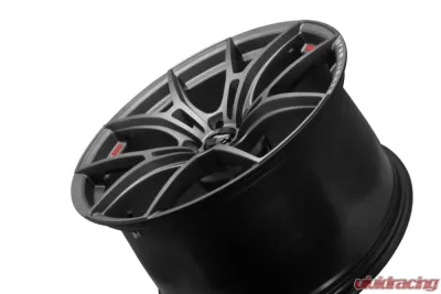GramLights 57FXZ Overseas Wheel 19x9.5 5x112 25mm Matte Graphite Machining - WGFZ425MMG