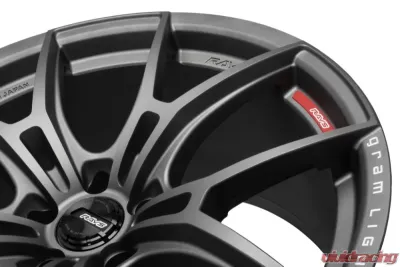 GramLights 57FXZ Overseas Wheel 19x9.5 5x112 25mm Matte Graphite Machining - WGFZ425MMG