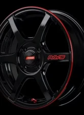 GramLights 57C6 Time Attack Wheel 15x5 4x100 43mm Black & Machining E-pro Coat                                     - WGC6BH43ABLJ - Image 15
